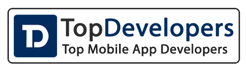 Top mobile app developers badge of recognition by TopDevelopers