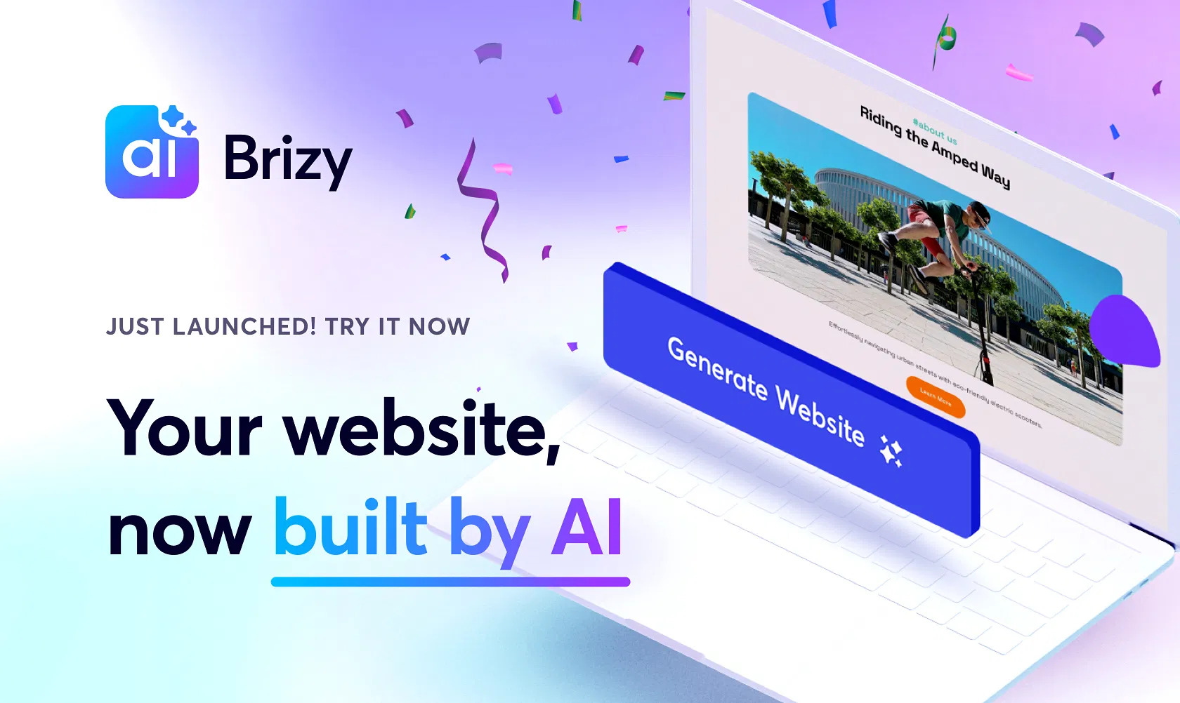 Brizy AI - top website builder