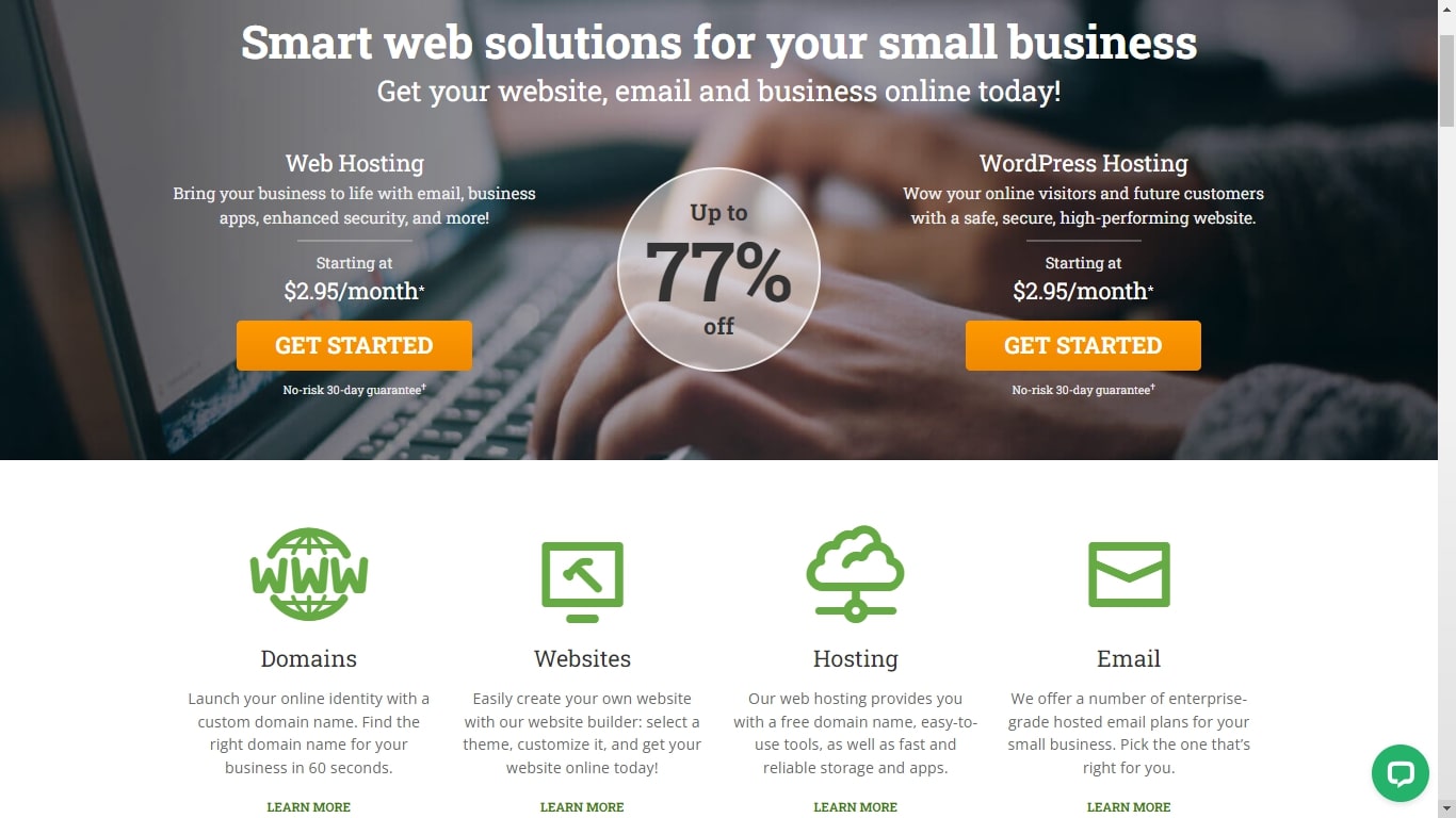 HostPapa affordable hosting service with loads of storage