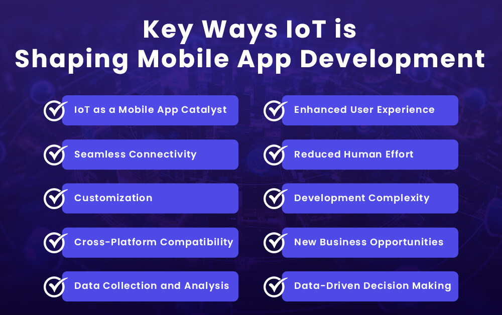 Key Ways IoT is Shaping Mobile App Development