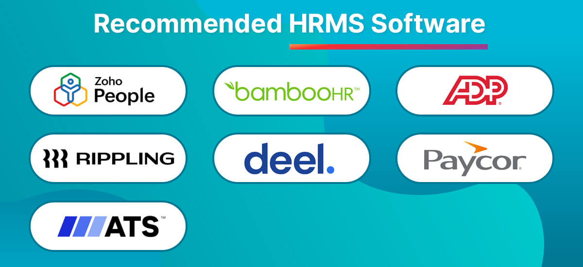 Recommended HRMS Software-