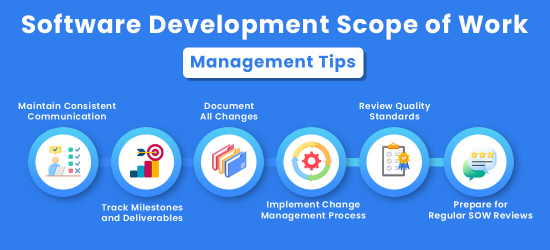 Software Development Scope of Work Management Tips