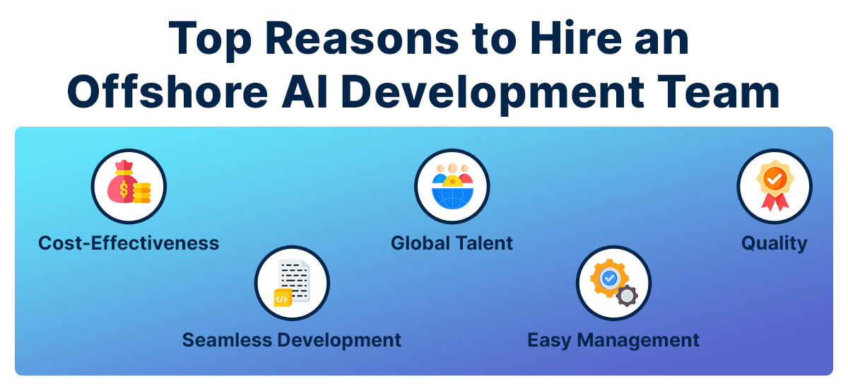 Top Reasons to Hire an Offshore AI Development Team